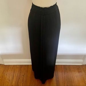 NWOT ZARA Black Palazzo Pants M